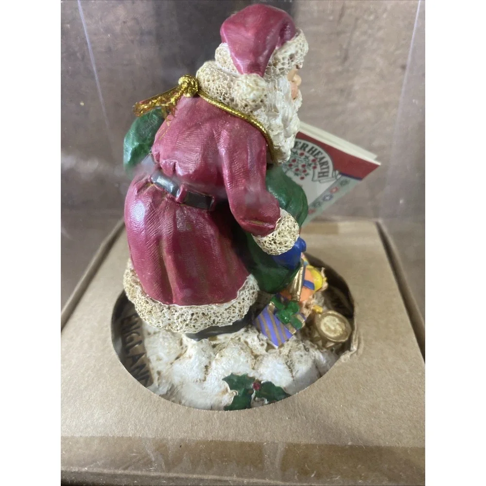 Vintage 1998 Shaker Hearth Santa Cookie‎ Press Great Britain New In Box 5